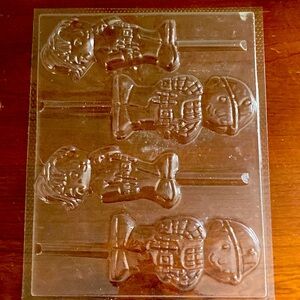 3/$15 Bob the Builder Wendy Construction Chocolate Lollipop Mold